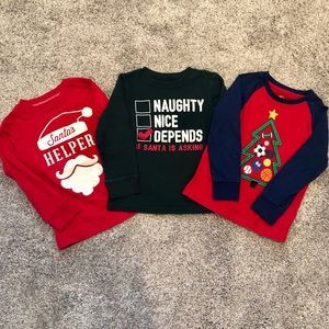 Boys Christmas Shirts